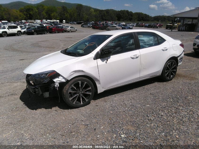 2019 TOYOTA COROLLA L/LE/SE/XLE/XSE - 2T1BURHE9KC197874