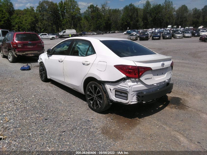 2019 TOYOTA COROLLA L/LE/SE/XLE/XSE - 2T1BURHE9KC197874