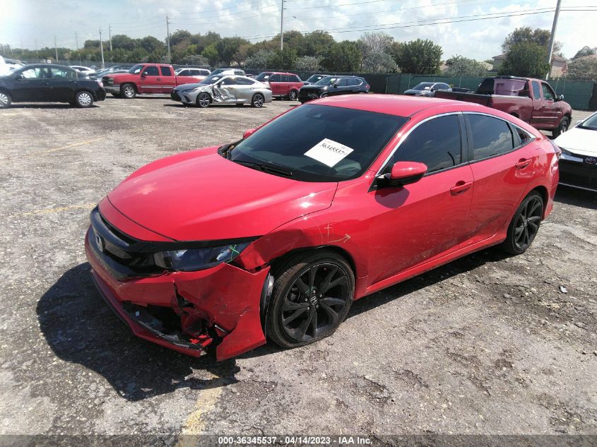 2021 HONDA CIVIC SEDAN SPORT - 2HGFC2F84MH545454