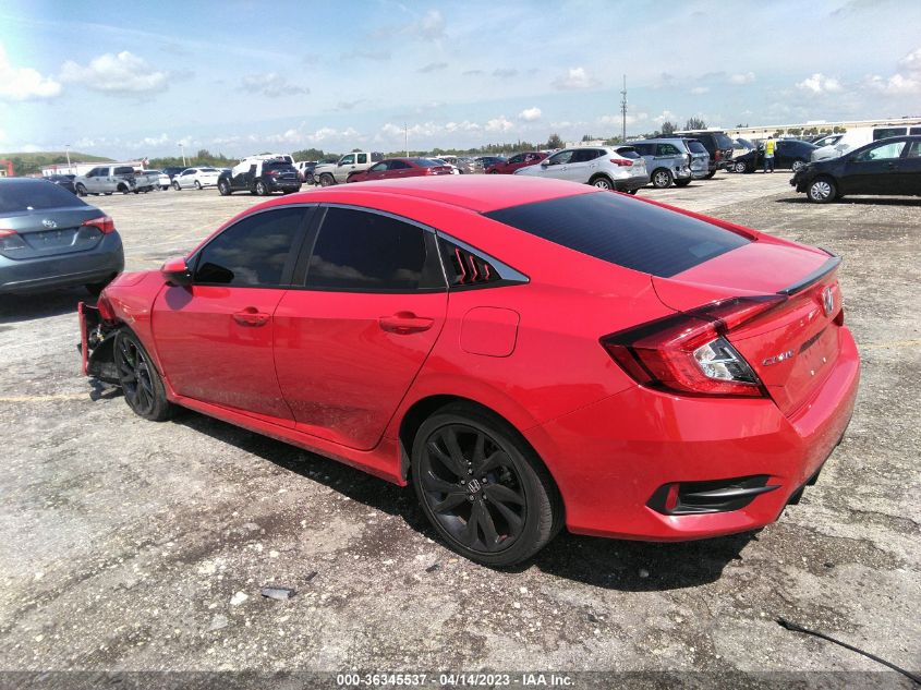 2021 HONDA CIVIC SEDAN SPORT - 2HGFC2F84MH545454