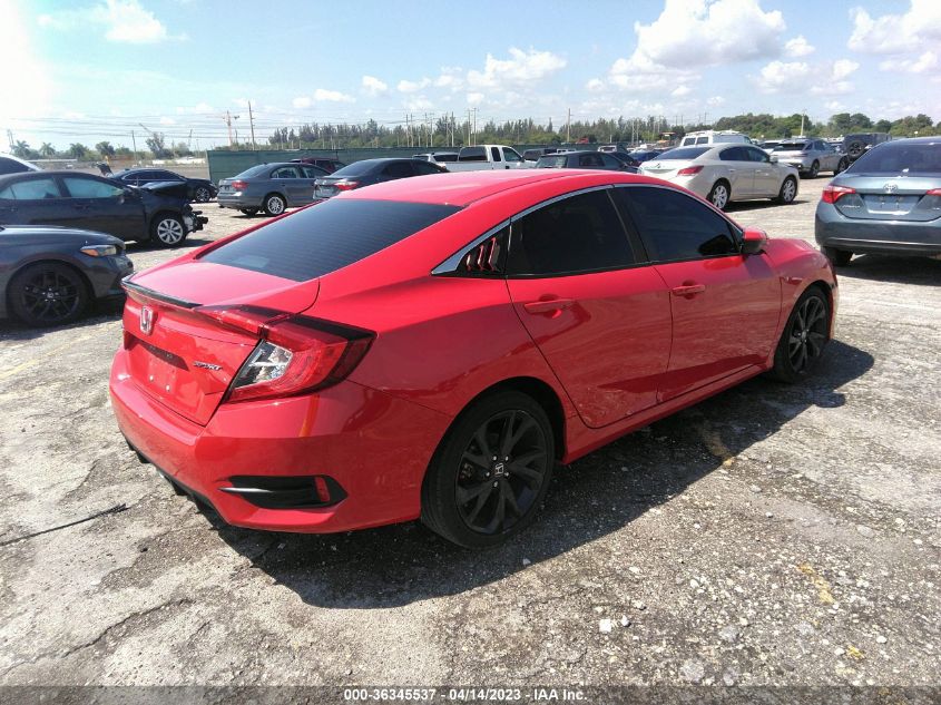 2021 HONDA CIVIC SEDAN SPORT - 2HGFC2F84MH545454