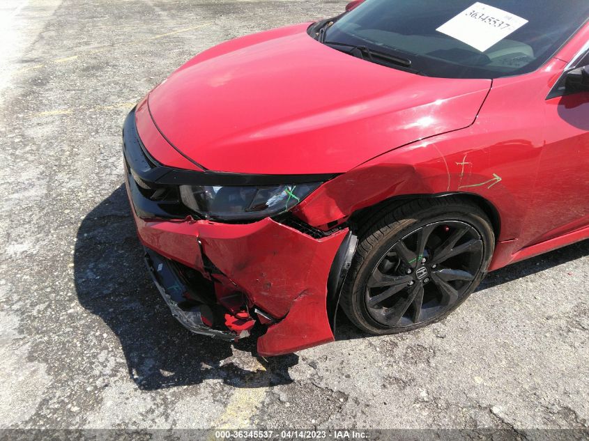 2021 HONDA CIVIC SEDAN SPORT - 2HGFC2F84MH545454