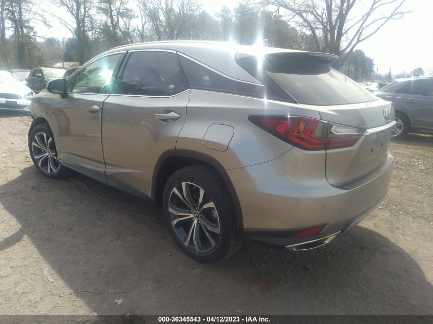 2022 LEXUS RX RX 350 - 2T2HZMDA7NC365349