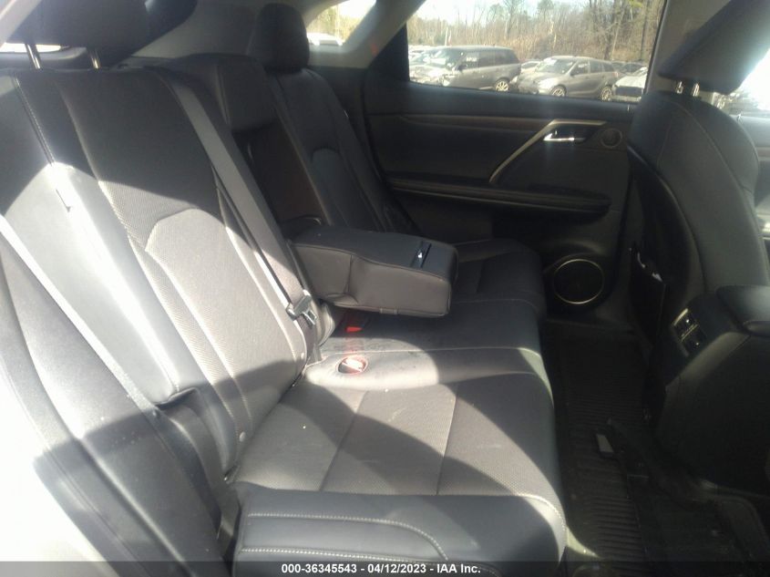 2022 LEXUS RX RX 350 - 2T2HZMDA7NC365349