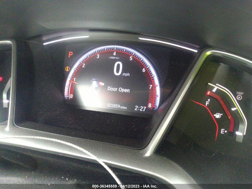 2019 HONDA CIVIC SEDAN SPORT - 2HGFC2F80KH571143