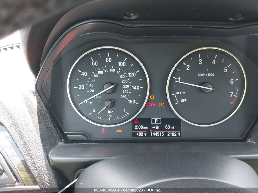 2015 BMW 2 SERIES 228I XDRIVE - WBA1F7C58FVX95598