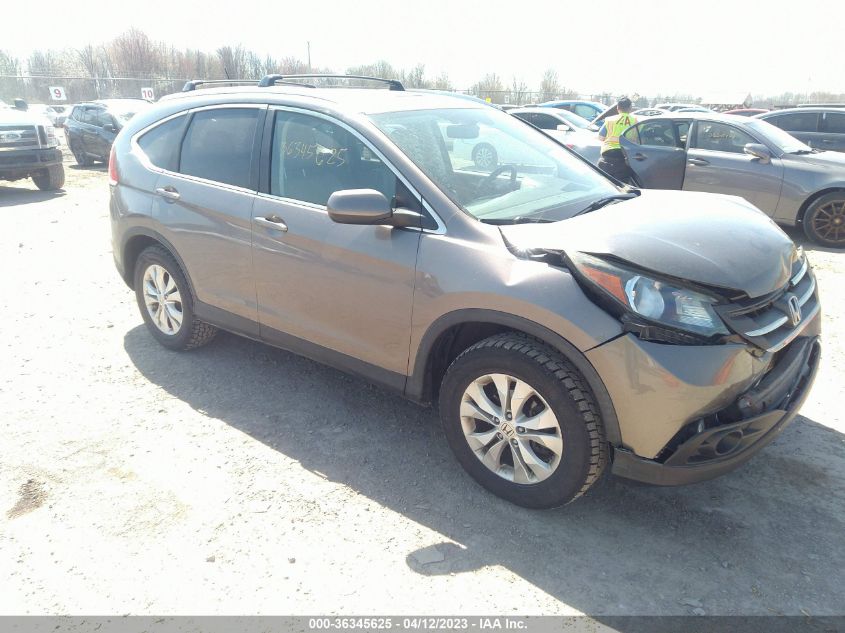 2013 HONDA CR-V EX-L - 5J6RM4H78DL064743