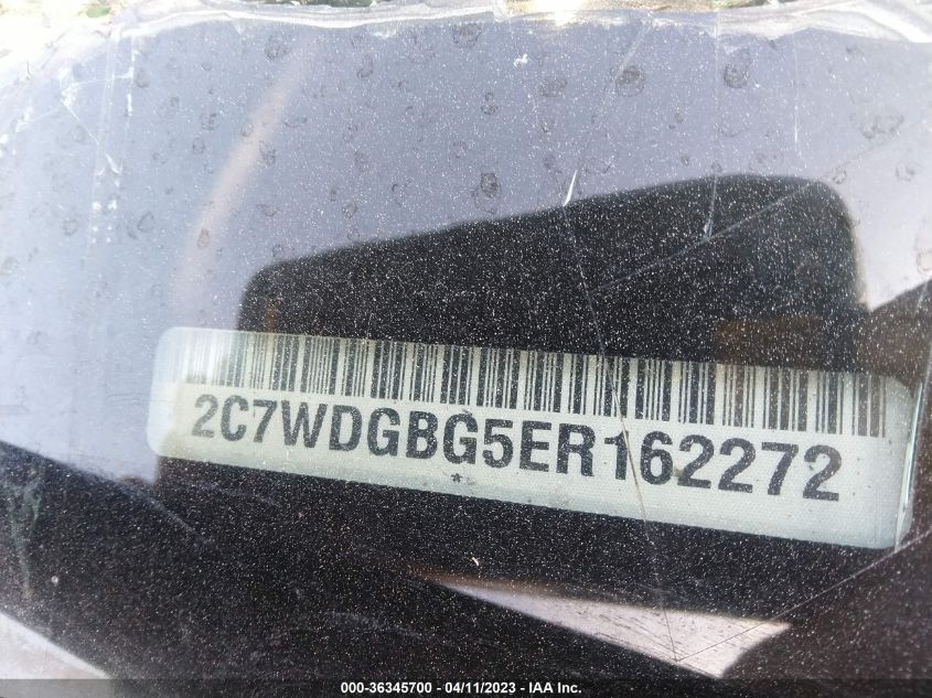 2014 DODGE GRAND CARAVAN SE - 2C7WDGBG5ER162272