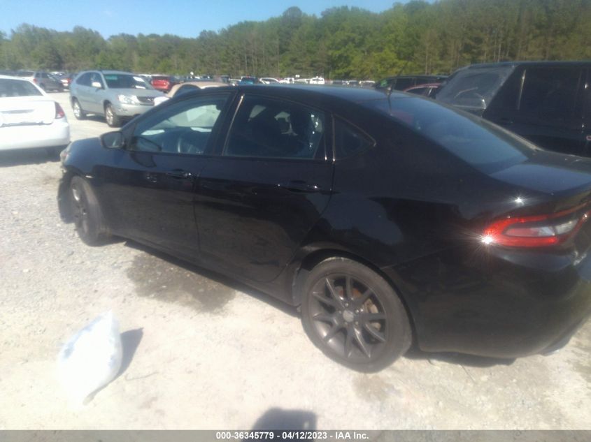 2015 DODGE DART SXT - 1C3CDFBB9FD267016