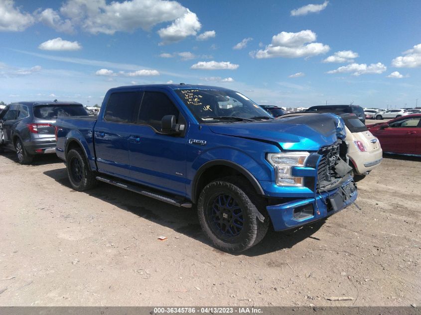 2016 FORD F-150 XL/LARIAT/XLT - 1FTEW1CP7GKF44478