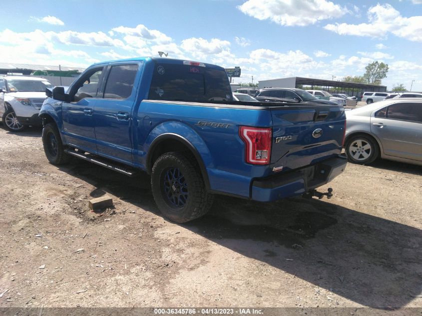 2016 FORD F-150 XL/LARIAT/XLT - 1FTEW1CP7GKF44478
