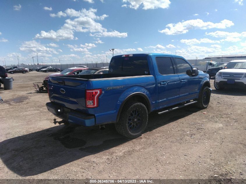 2016 FORD F-150 XL/LARIAT/XLT - 1FTEW1CP7GKF44478