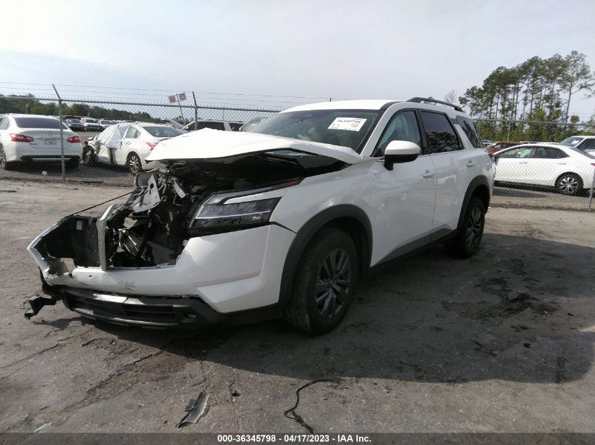 2022 NISSAN PATHFINDER SV - 5N1DR3BAXNC223534