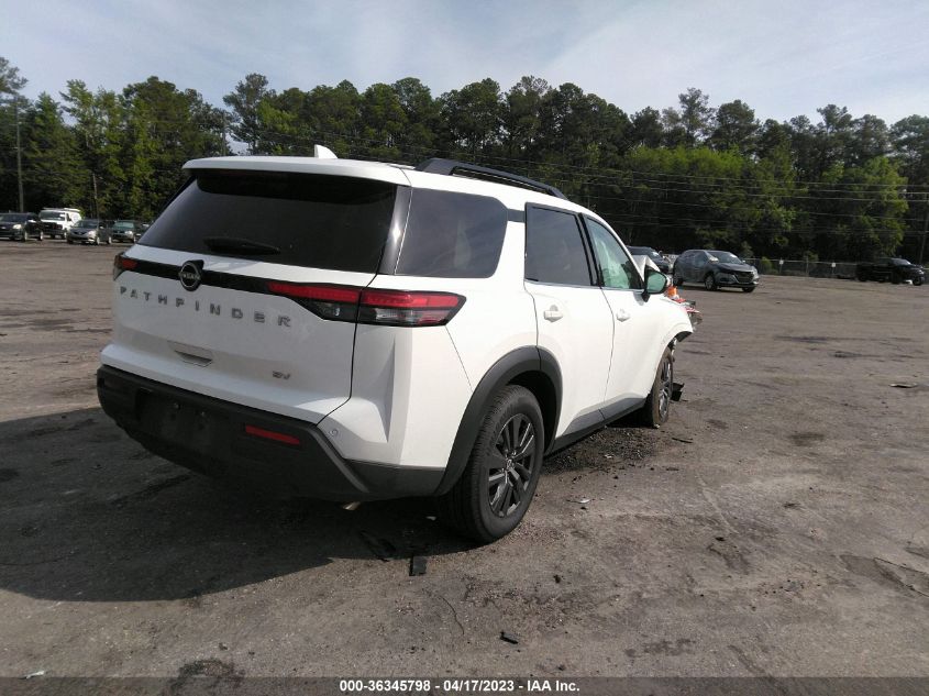 2022 NISSAN PATHFINDER SV - 5N1DR3BAXNC223534