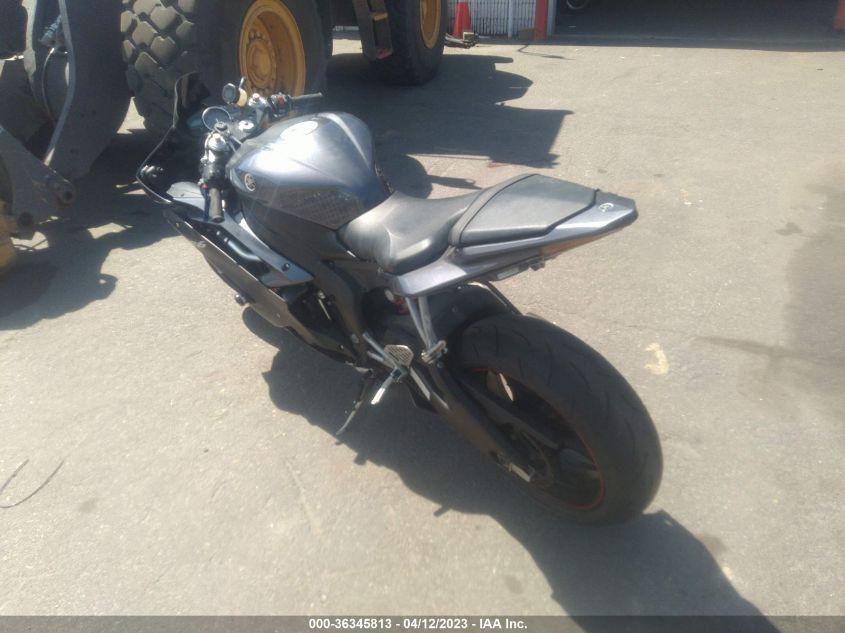 2007 YAMAHA YZFR6 L JYARJ12E77A012777