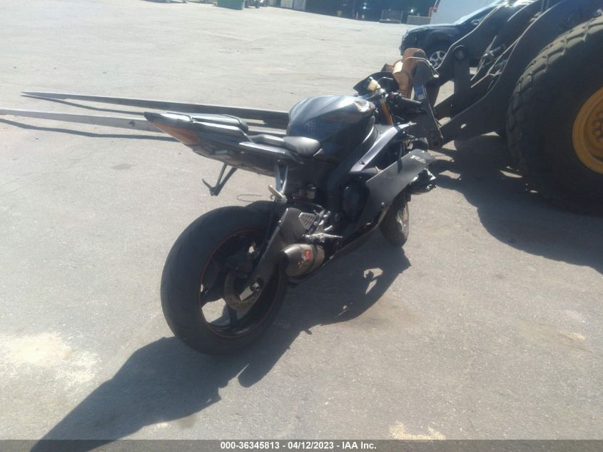 2007 YAMAHA YZFR6 L JYARJ12E77A012777