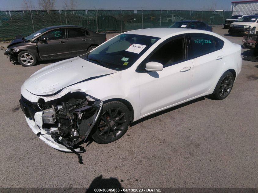 2016 DODGE DART SE - 1C3CDFAA4GD592036