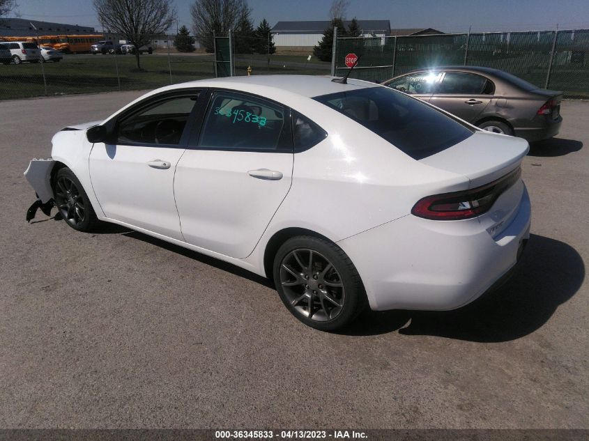 2016 DODGE DART SE - 1C3CDFAA4GD592036