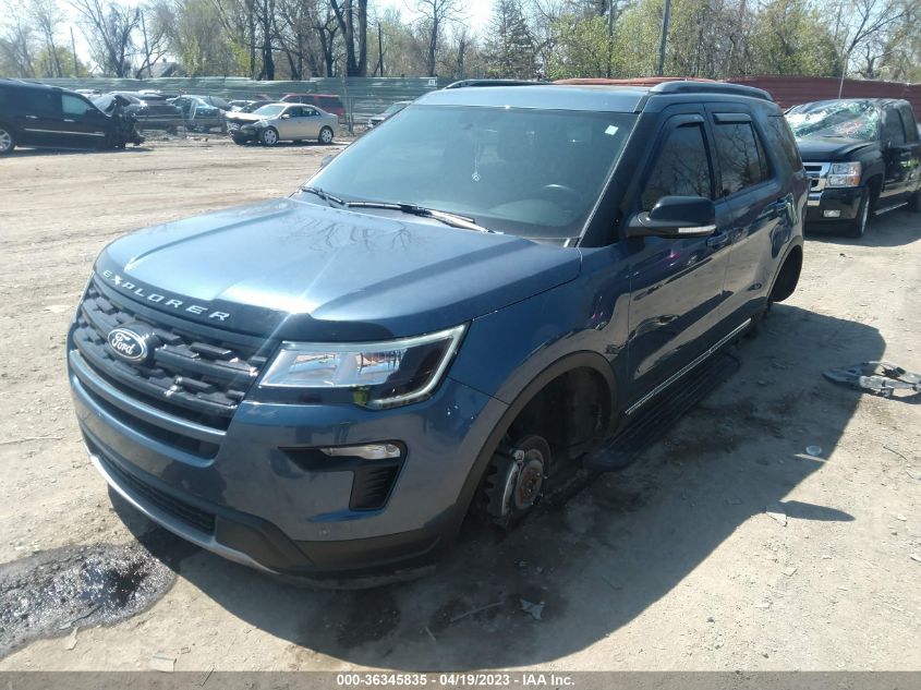 2018 FORD EXPLORER XLT - 1FM5K8D87JGB98949