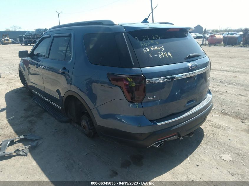 2018 FORD EXPLORER XLT - 1FM5K8D87JGB98949