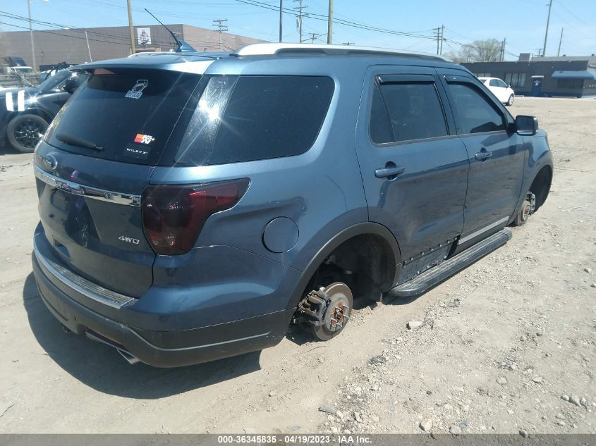 2018 FORD EXPLORER XLT - 1FM5K8D87JGB98949