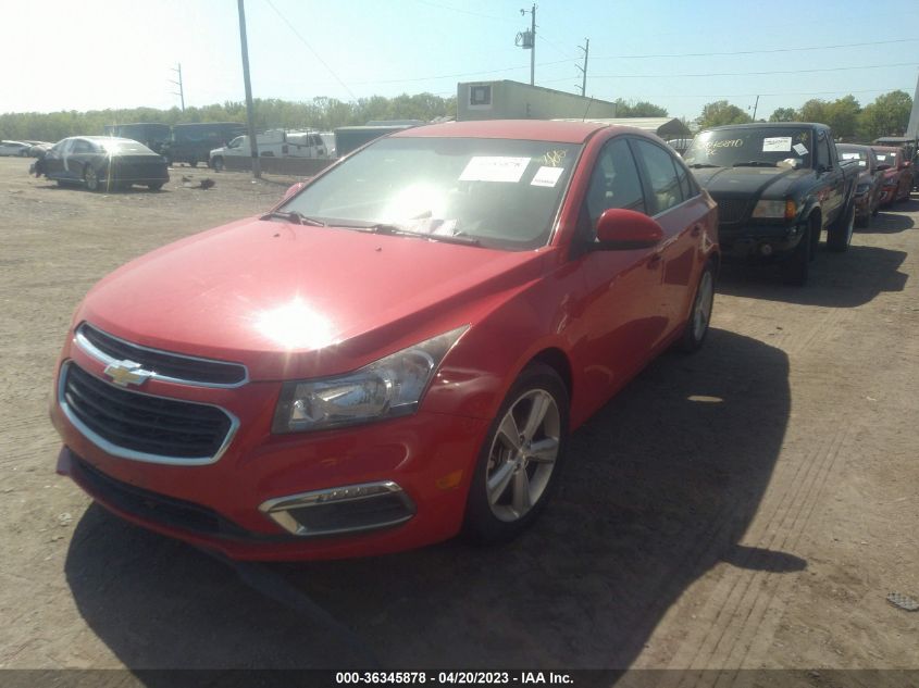 2015 CHEVROLET CRUZE LT - 1G1PE5SB3F7270697