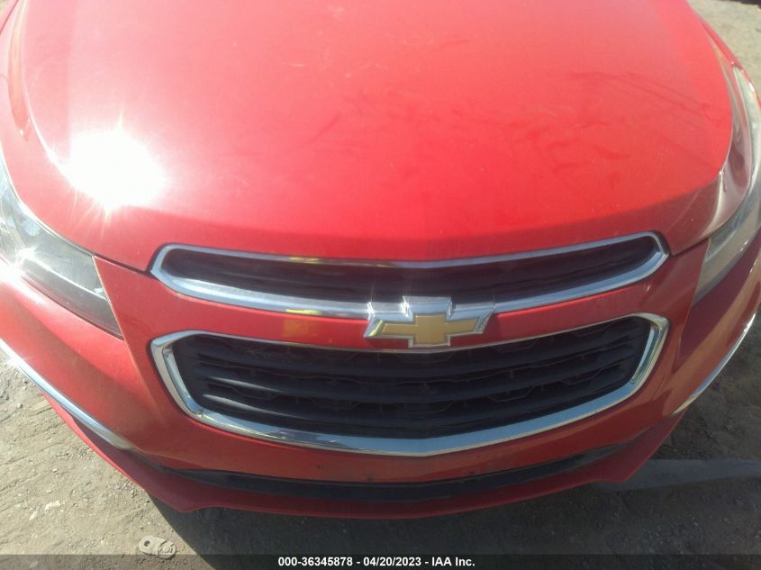 2015 CHEVROLET CRUZE LT - 1G1PE5SB3F7270697