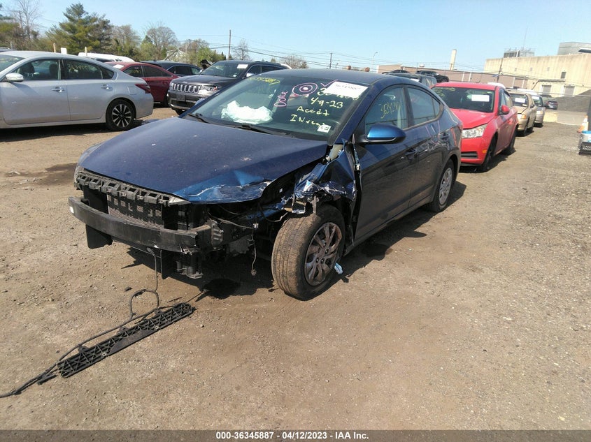 VIN 5NPD74LF5HH171345 2017 HYUNDAI ELANTRA SE