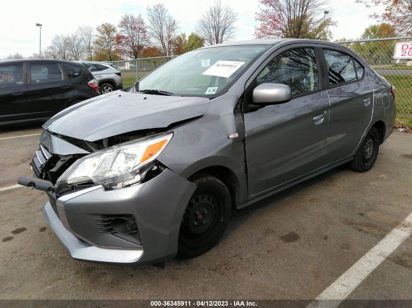 2021 MITSUBISHI MIRAGE G4 ES/LE/CARBONITE EDITION - ML32FUFJ9MHF03294