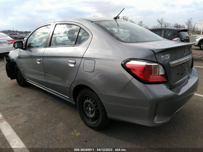2021 MITSUBISHI MIRAGE G4 ES/LE/CARBONITE EDITION - ML32FUFJ9MHF03294