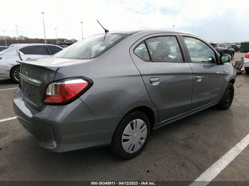 2021 MITSUBISHI MIRAGE G4 ES/LE/CARBONITE EDITION - ML32FUFJ9MHF03294