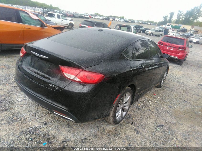 2015 CHRYSLER 200 S - 1C3CCCBB0FN749949