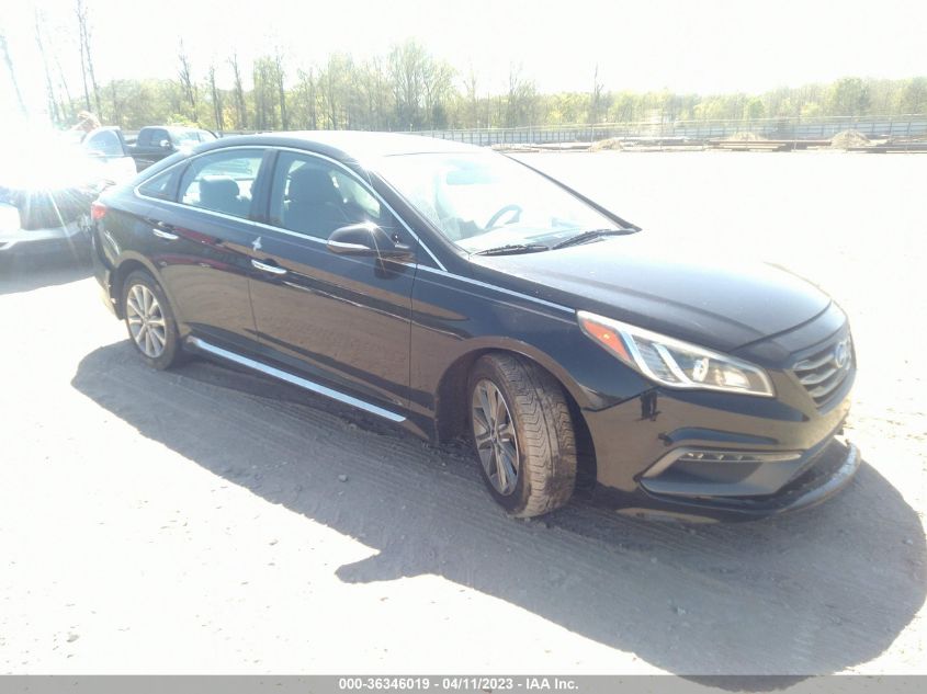 2016 HYUNDAI SONATA 2.4L LIMITED - 5NPE34AF1GH268205