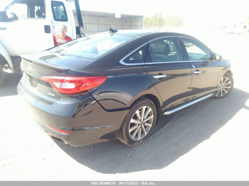 2016 HYUNDAI SONATA 2.4L LIMITED - 5NPE34AF1GH268205