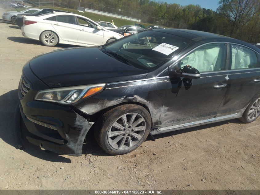 2016 HYUNDAI SONATA 2.4L LIMITED - 5NPE34AF1GH268205