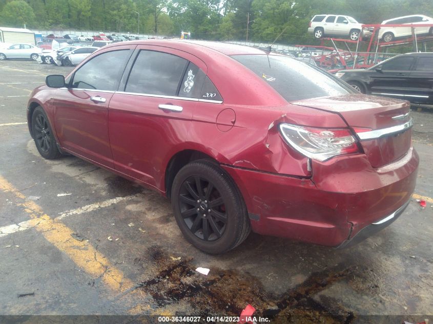 2013 CHRYSLER 200 LIMITED - 1C3CCBCG1DN533884