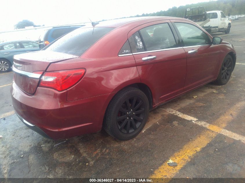 2013 CHRYSLER 200 LIMITED - 1C3CCBCG1DN533884