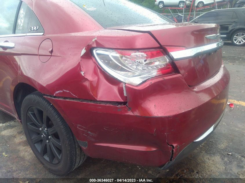 2013 CHRYSLER 200 LIMITED - 1C3CCBCG1DN533884