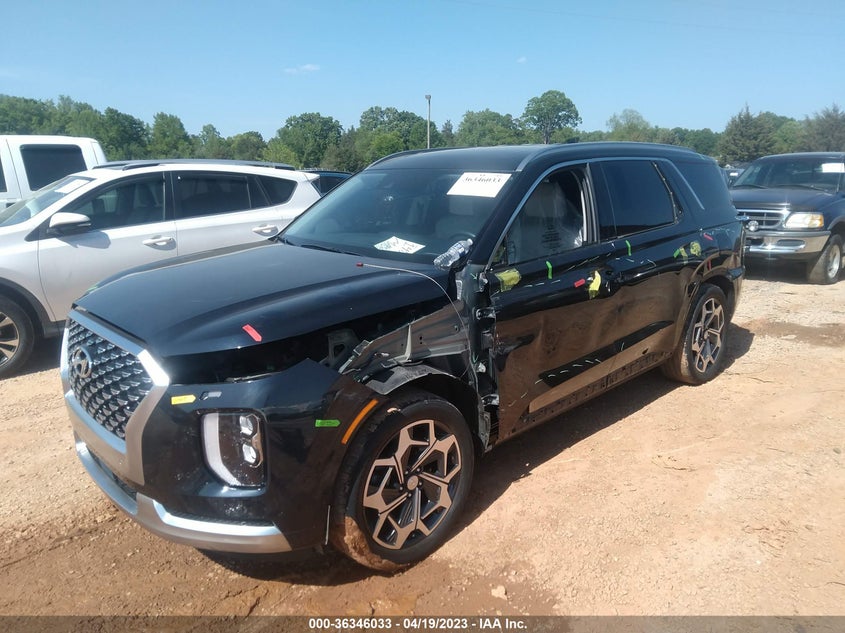 VIN KM8R7DHE1MU176253 2021 HYUNDAI PALISADE CALLIGRAPHY
