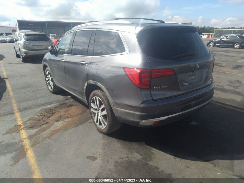2017 HONDA PILOT TOURING - 5FNYF6H95HB013878