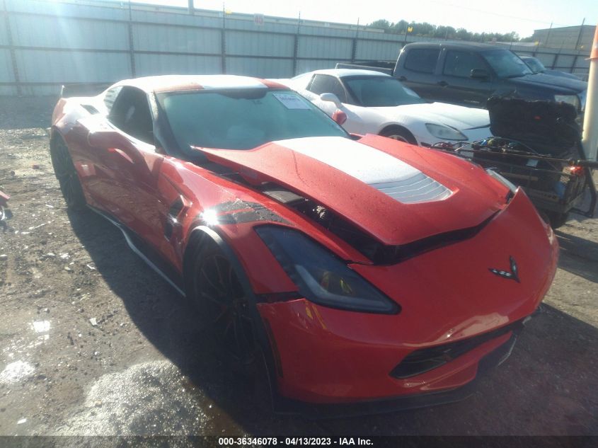 2017 CHEVROLET CORVETTE GRAND SPORT 2LT - 1G1YY2D78H5123972