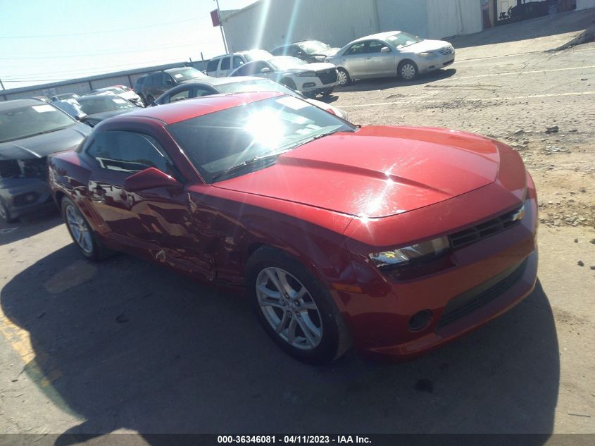 2015 CHEVROLET CAMARO LT - 2G1FD1E38F9287649