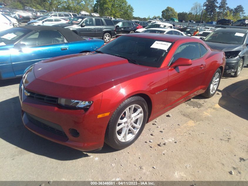 2015 CHEVROLET CAMARO LT - 2G1FD1E38F9287649