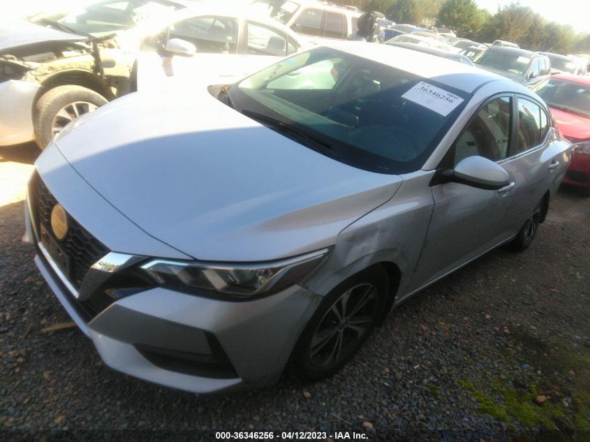 2020 NISSAN SENTRA SV - 3N1AB8CVXLY289745