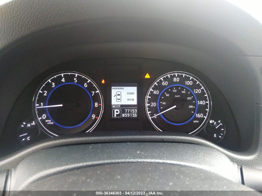 2013 INFINITI G37 COUPE JOURNEY - JN1CV6EK0DM923009