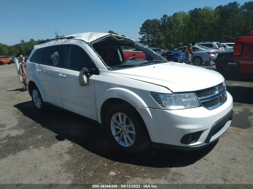 2017 DODGE JOURNEY SXT - 3C4PDCBG0HT518896