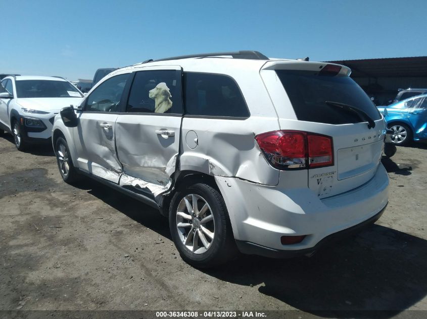 2017 DODGE JOURNEY SXT - 3C4PDCBG0HT518896