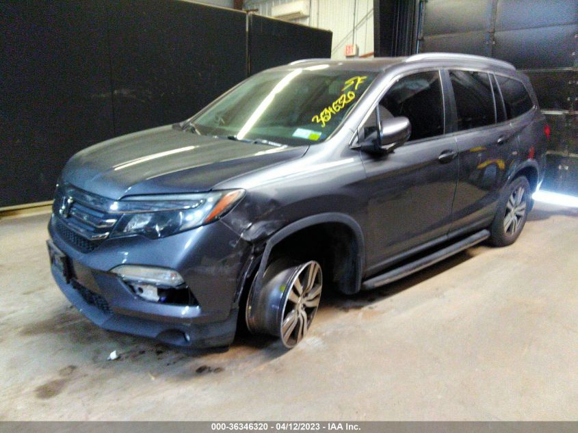 2016 HONDA PILOT EX-L - 5FNYF6H76GB053786