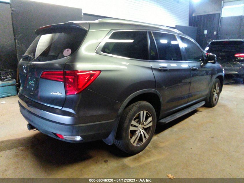 2016 HONDA PILOT EX-L - 5FNYF6H76GB053786
