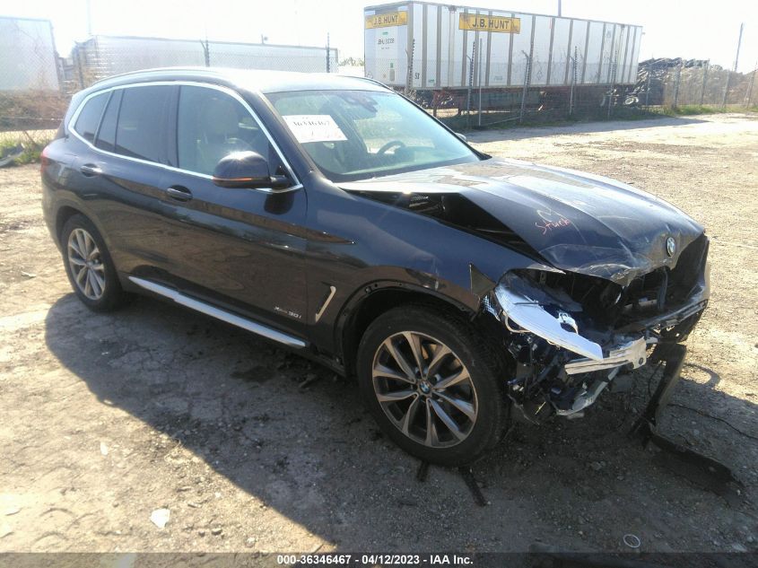 2018 BMW X3 XDRIVE30I - 5UXTR9C55JLC73144